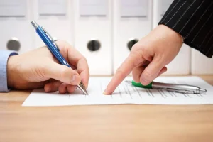 signing contract